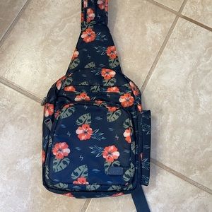 LUG-Archer sling backpack Aloha Navy